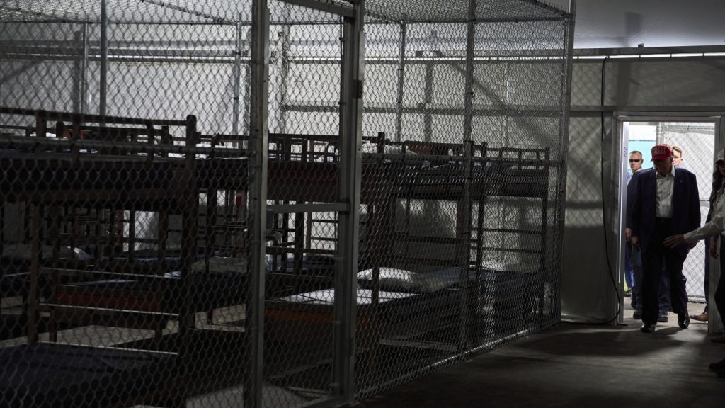 Florida must stop expanding ‘Alligator Alcatraz’ immigration center, judge says : NPR