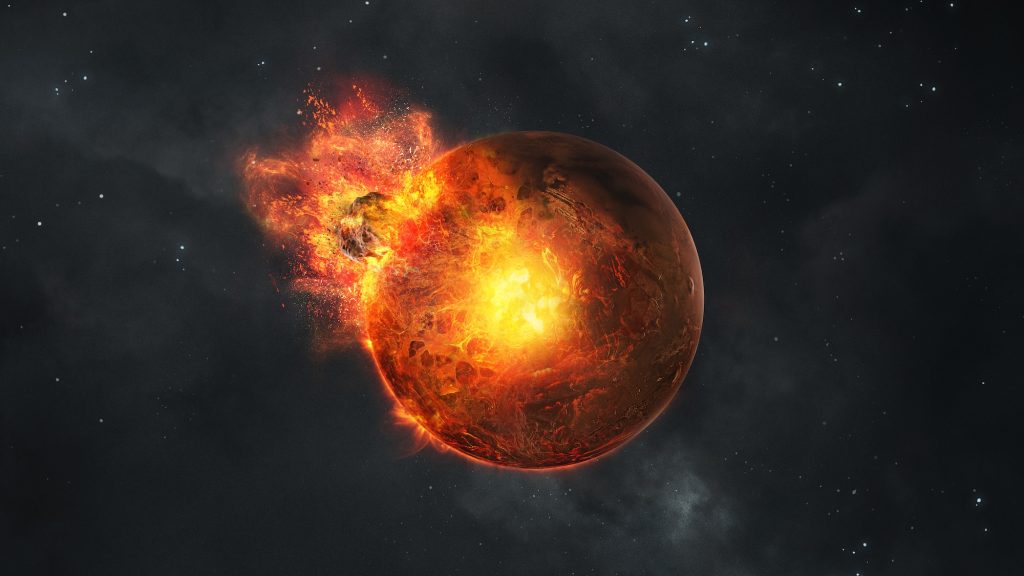 Inside Mars, a 'rocky road' mantle reveals a violent past
