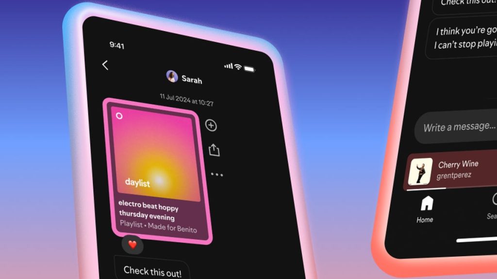 Spotify's new DM feature lets you chat with friends in-app now - here's how