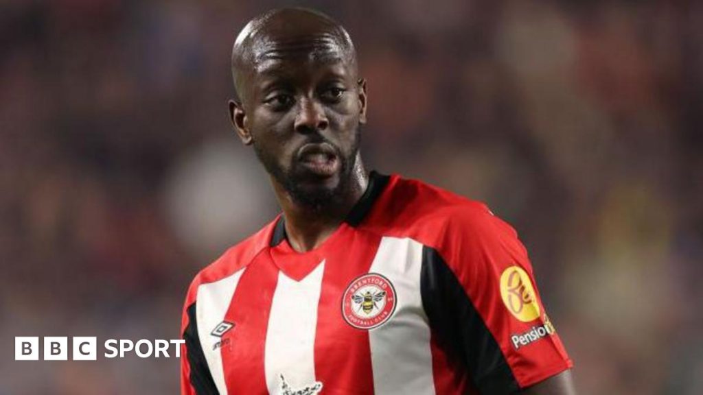 Brentford striker Yoane Wissa