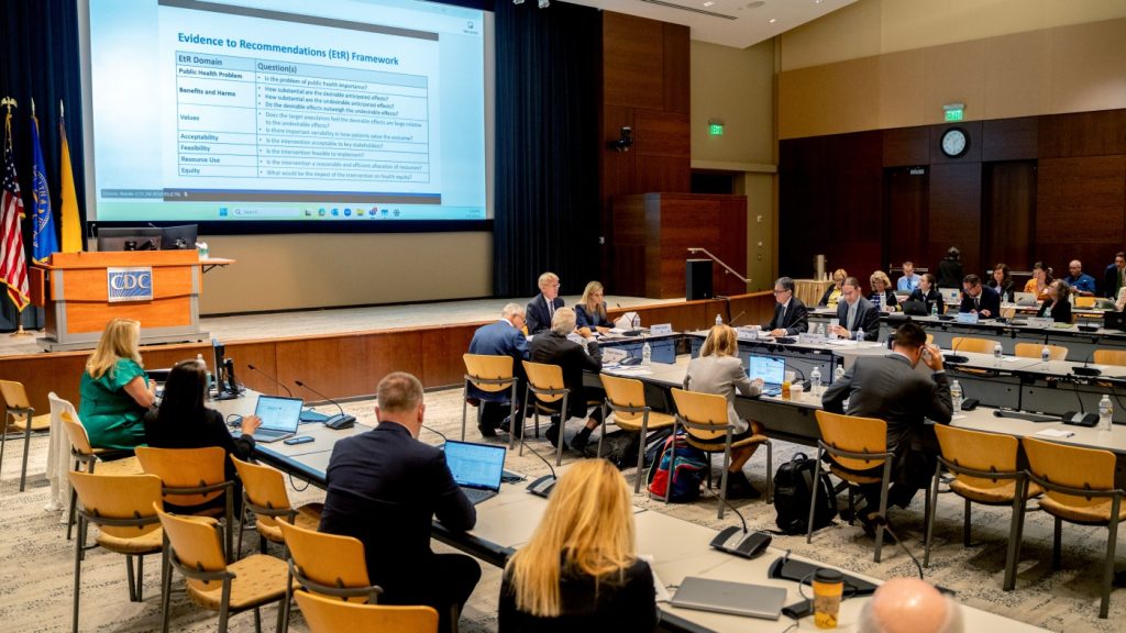 5 new members for CDC's Advisory Committee on Immunization Practices : Shots