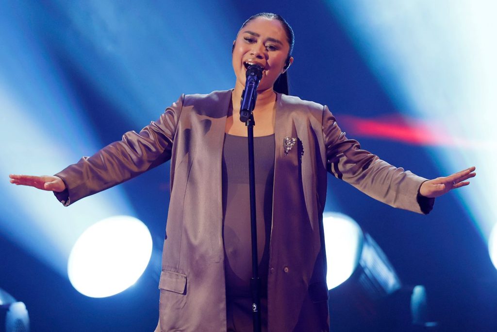 “America's Got Talent” former child contestant returns as adult, competing at 8 months pregnant