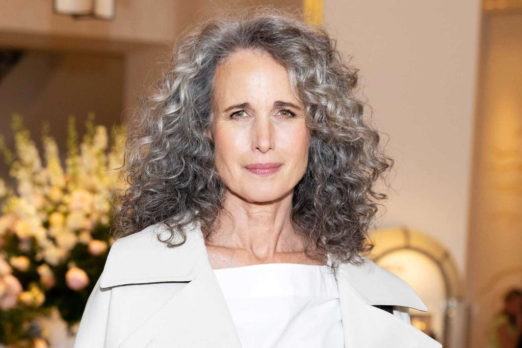 Andie MacDowell slams expectation that older women should still look young