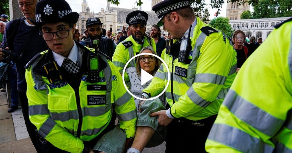 At Least 300 Pro-Palestinian Protesters Charged With Terrorism in London