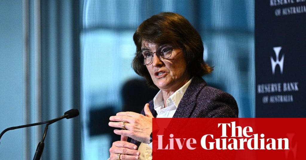 Australia news live: RBA chief upbeat on economy but warns of ‘uncertain’ future; murder charge after body found in Brisbane River | Australia news