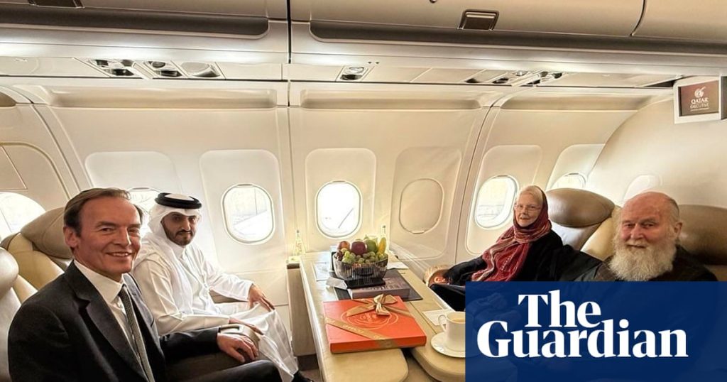 Britons Peter and Barbie Reynolds freed after eight months in Afghan detention | Afghanistan