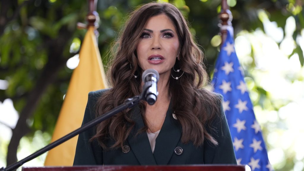 CBS Changes Interview Policy After Face the Nation Kristi Noem Edit