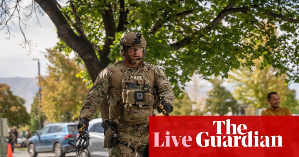 Charlie Kirk shooting latest: FBI says it has recovered weapon believed to have killed Trump ally as search for suspect continues | Charlie Kirk shooting