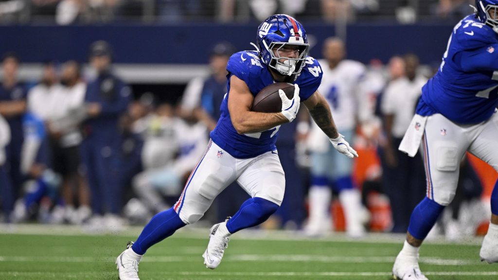 Giants' Cam Skattebo Reportedly to Get More Snaps over Tyrone Tracy Jr.