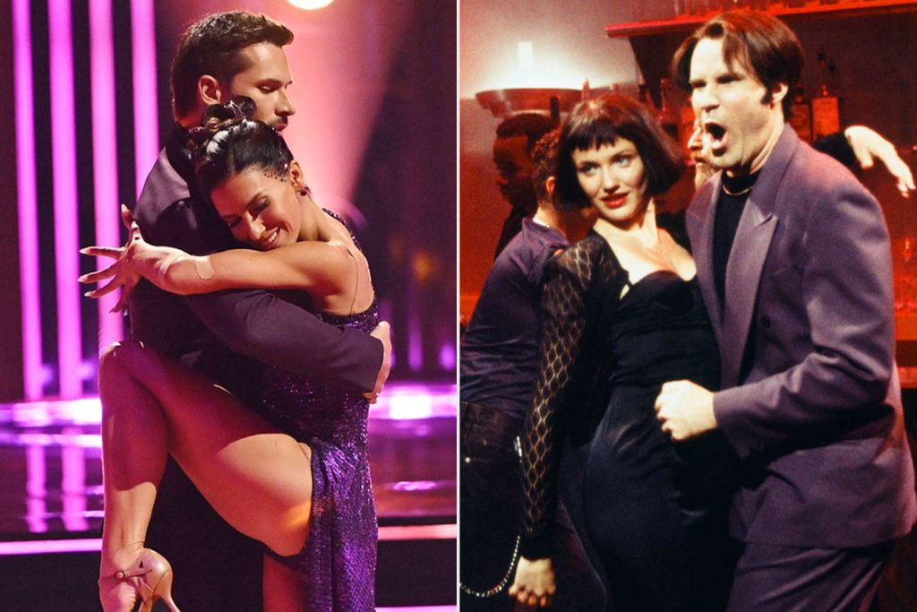 Hilaria Baldwin's 'DWTS' dance has link to Alec Baldwin on 'SNL'