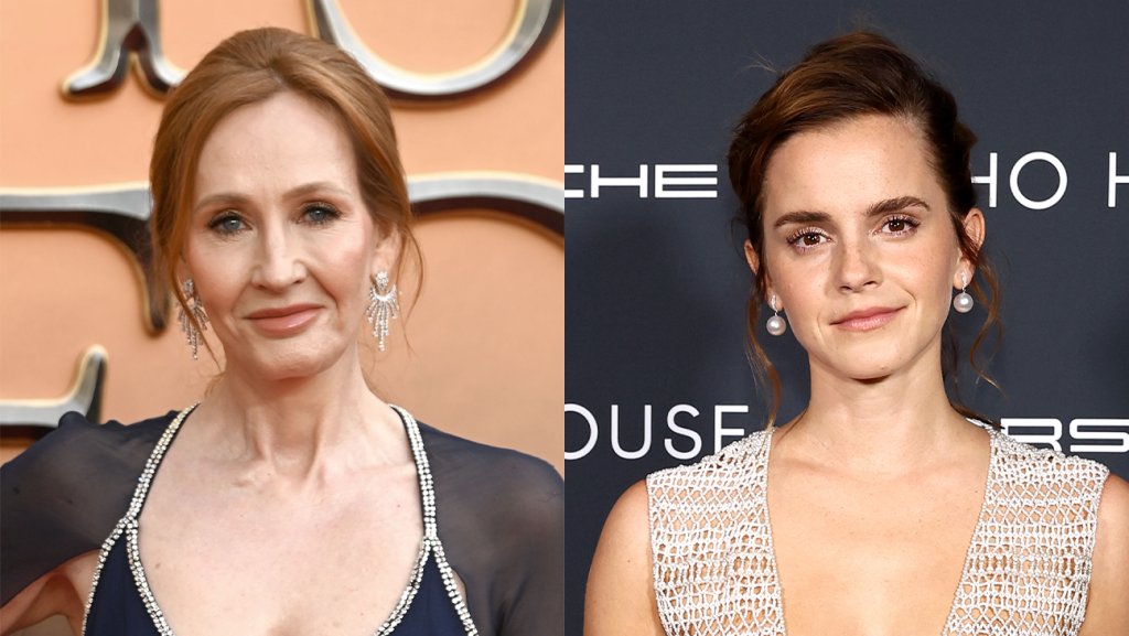 J.K. Rowling and Emma Watson