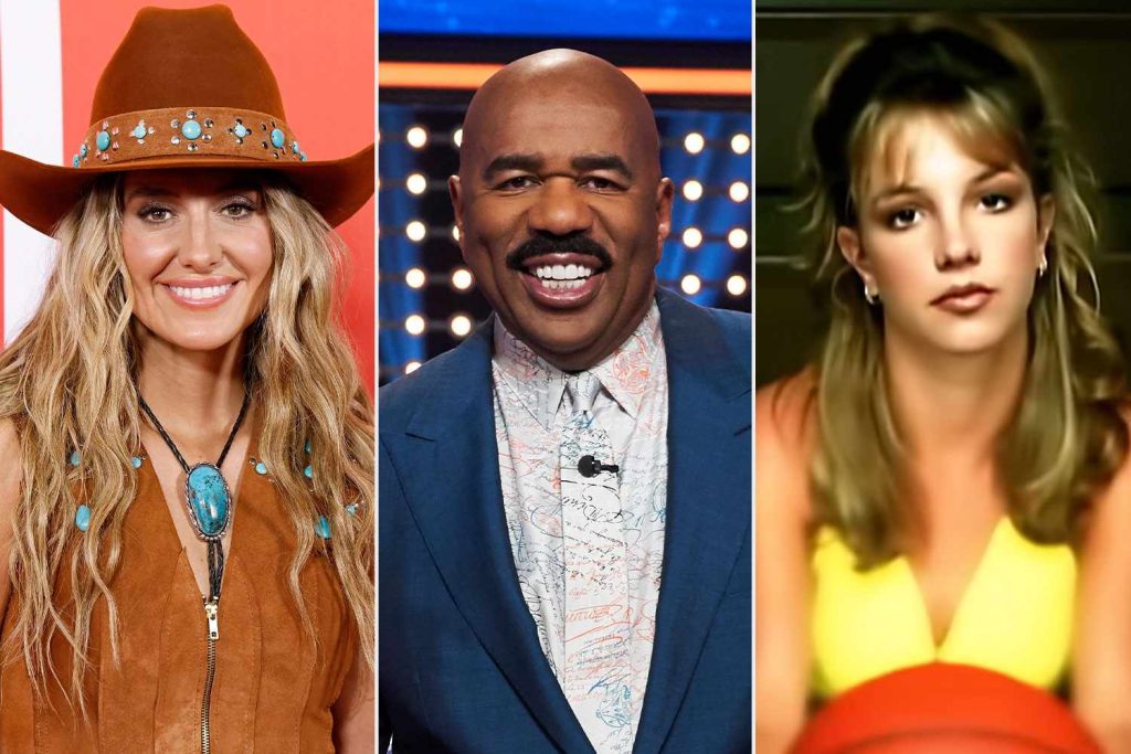 Lainey Wilson shocks 'Family Feud' host Steve Harvey with Britney Spears answer