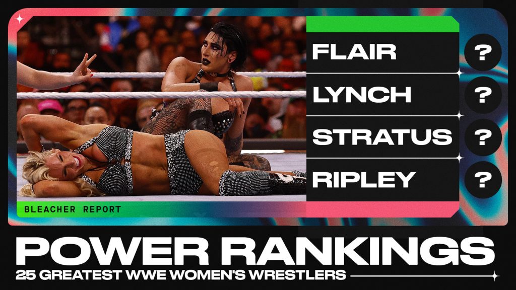 Ranking the Top 25 WWE Women's Wrestlers of All Time