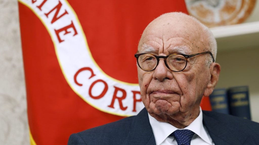 Rupert Murdoch settles family succession battle with payout : NPR