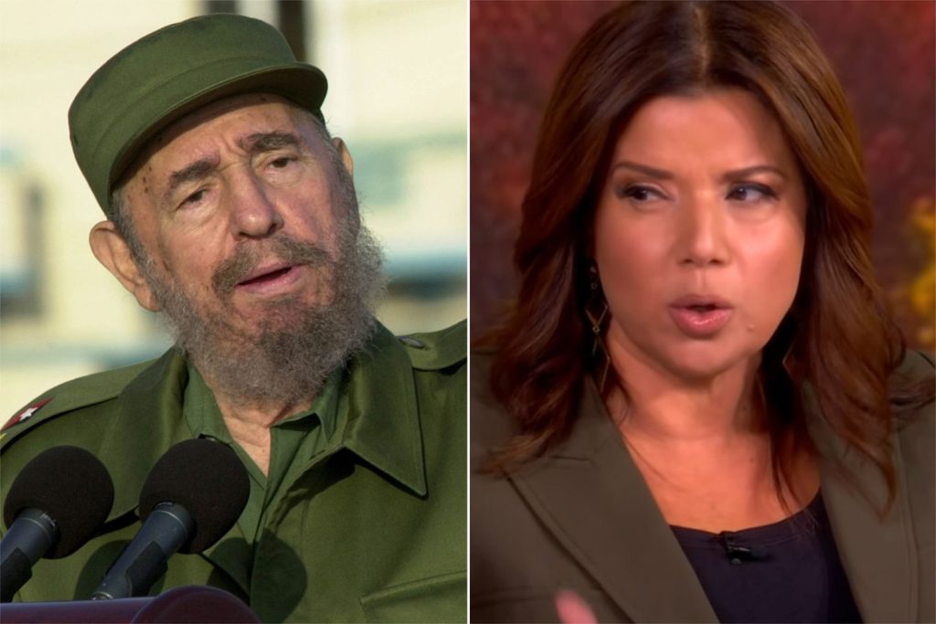 'The View' cohost Ana Navarro calls herself out for dressing like Fidel Castro