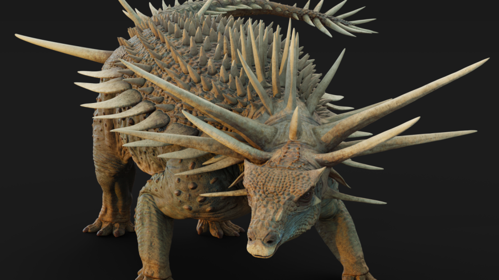This newly identified dinosaur had spiked body armor : NPR