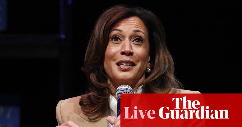 Australia news live: Kamala Harris to speak at Australian women’s leadership summit next year | Australia news