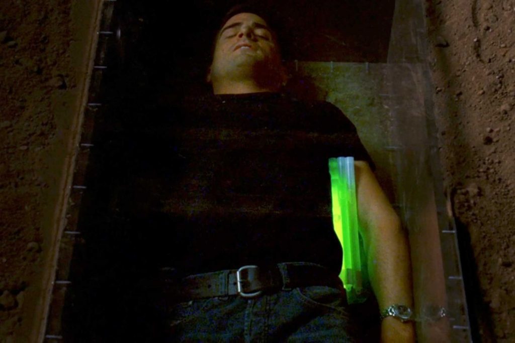'CSI' star cried learning Quentin Tarantino would film him being buried alive