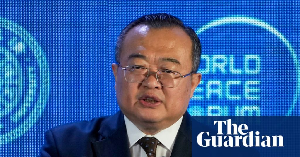 China replaces high-level diplomat after reported detention | China
