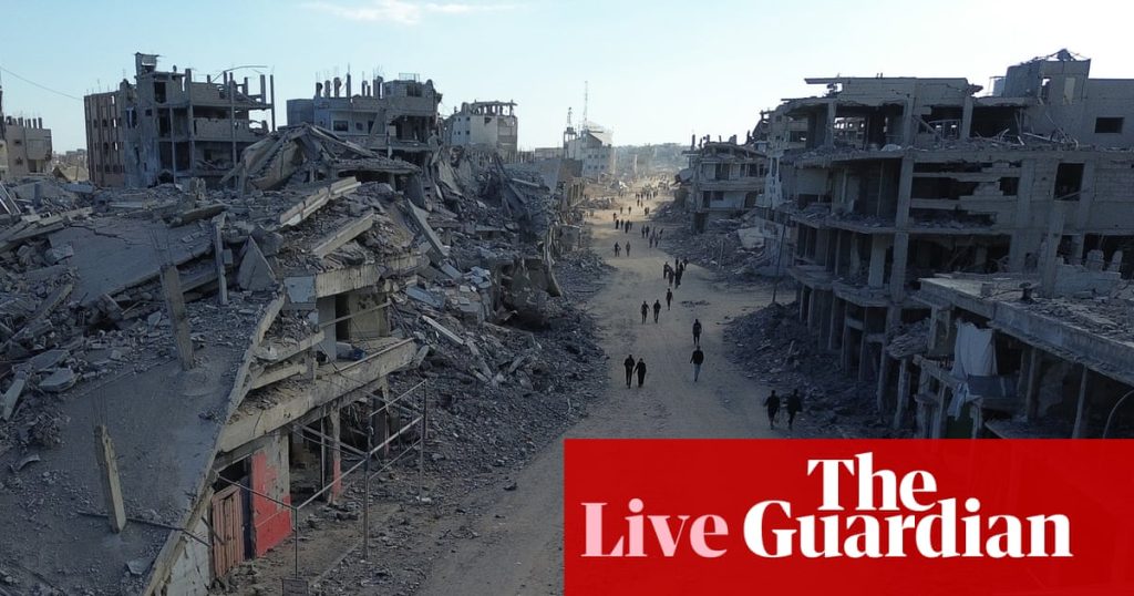 Gaza ceasefire live: Hamas says two more bodies of Israeli hostages to be returned as Israel says body handed over is not one of the hostages | Gaza