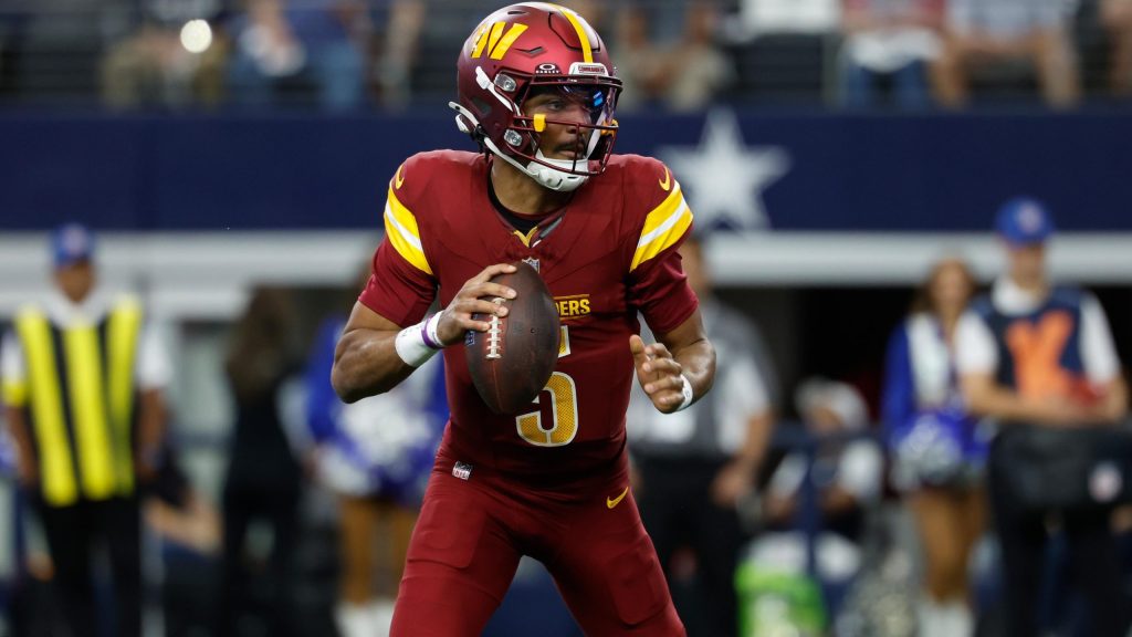 Jayden Daniels Out for Commanders vs. Mahomes, Chiefs with Injury, Mariota to Be QB1 Jayden Daniels Out for Commanders vs. Mahomes, Chiefs with Injury, Mariota to Be QB1