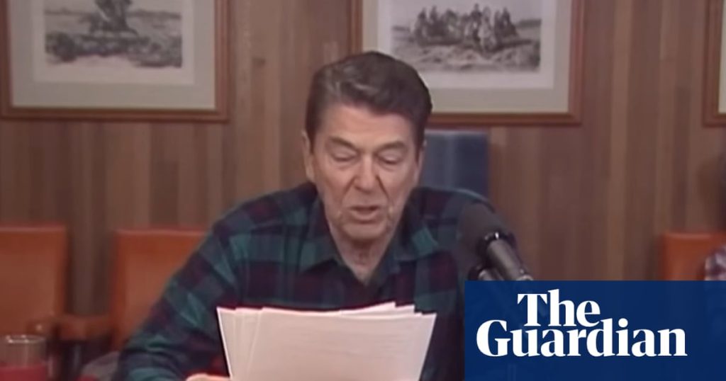 US and Canada spar over ad of Reagan denouncing tariffs that led to derailed trade talks | Trump administration US and Canada spar over ad of Reagan denouncing tariffs that led to derailed trade talks | Trump administration
