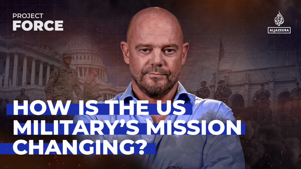 Why is the US military is being deployed in US cities?