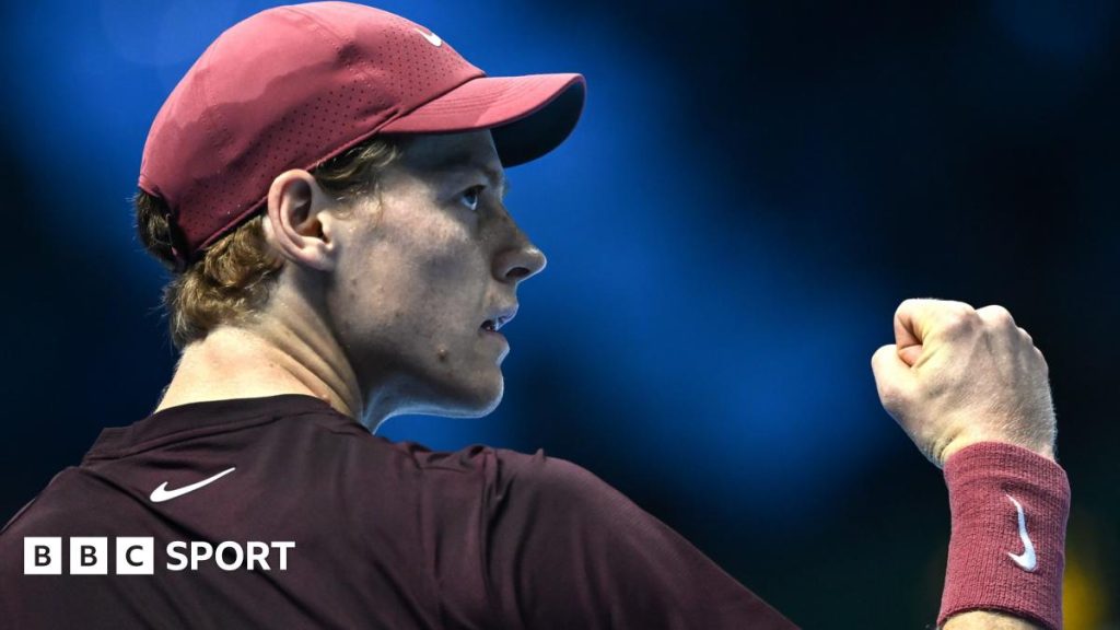 ATP Finals 2025: Jannik Sinner beats Felix Auger-Aliassime and Taylor Fritz overcomes Lorenzo Musetti in Turin Jannik Sinner celebrates victory against Felix Auger-Aliassime at the ATP Finals