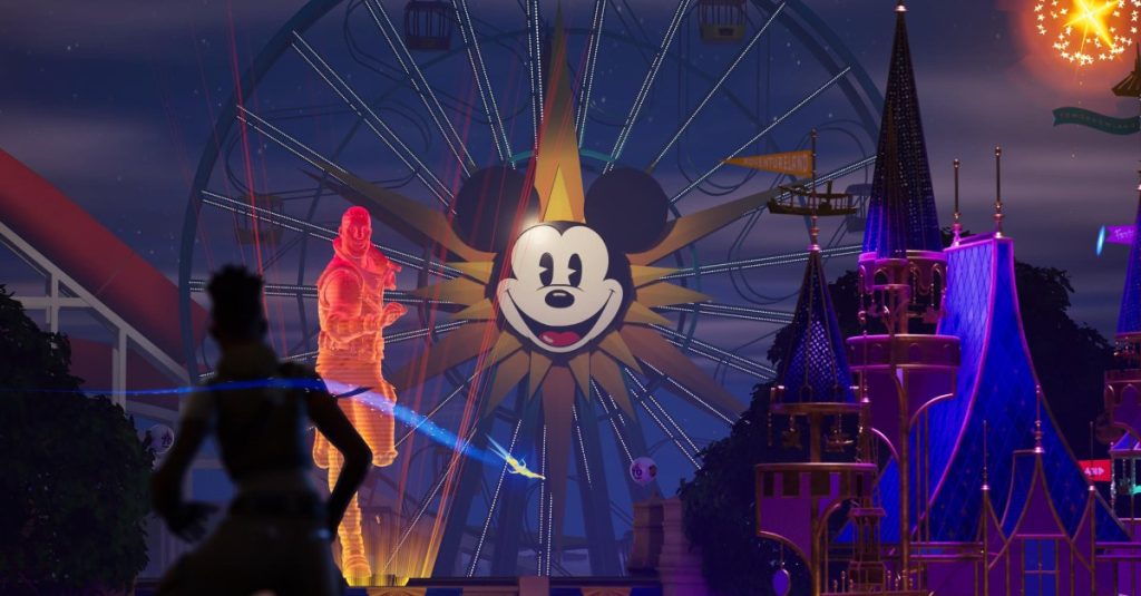 Disney and Fortnite show hints of budding metaverse with new Disneyland game