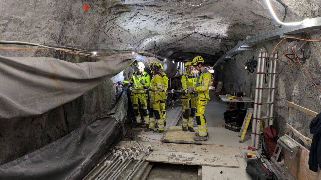 What are the signs that nature is telling us?’ Scientists are triggering earthquakes in the Alps to find out what happens before one hits Researchers work in an underground stone tunnel